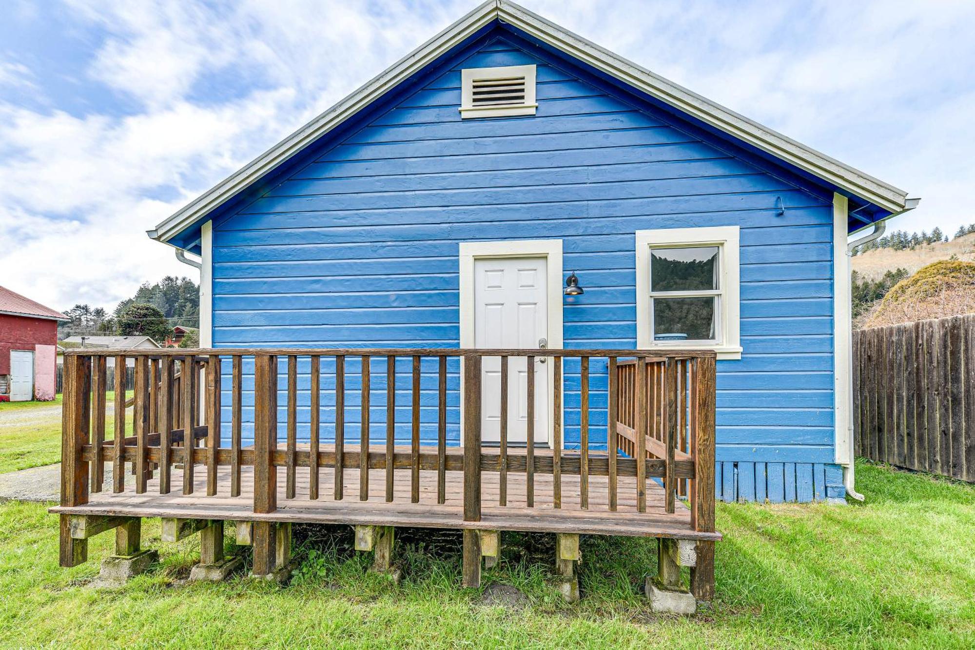 Cozy Norcal Cottage 2 Mi To Redwoods And Beaches! Orick Экстерьер фото